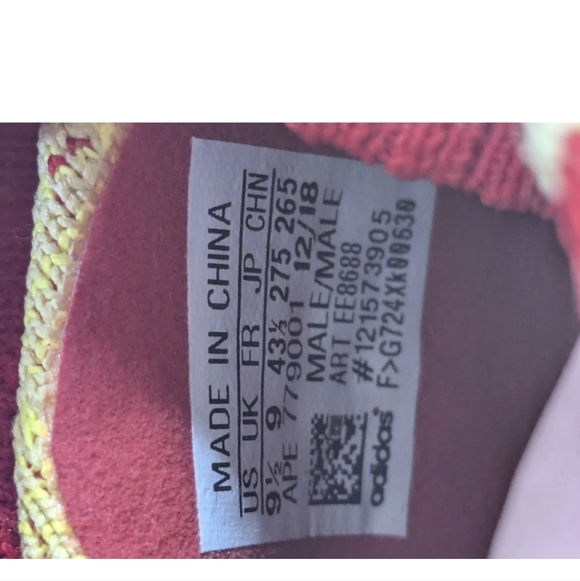 NEW Size 9.5 - adidas Pharrell x Crazy BYW Chinese New Year Mens Running Shoes main image 5